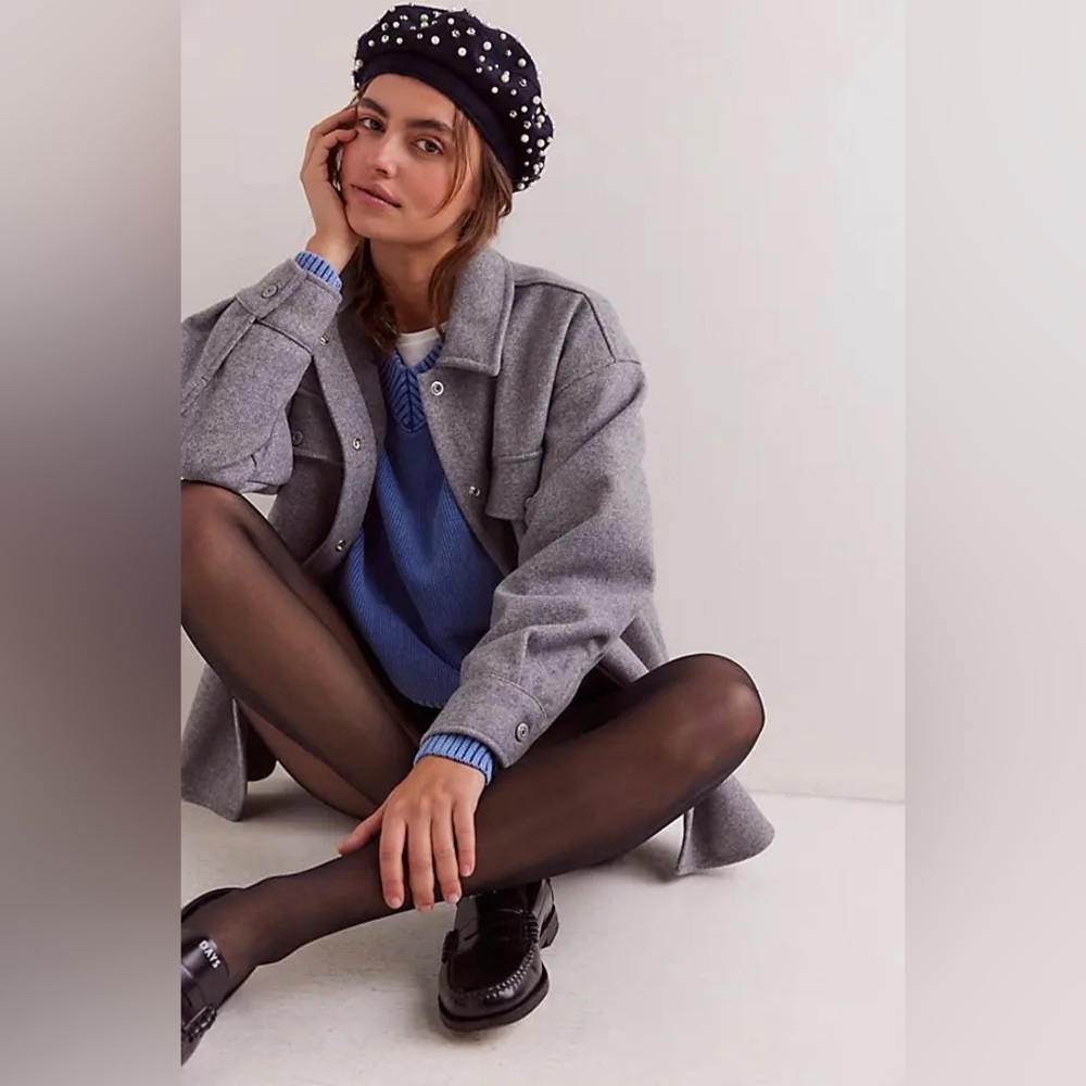 NWOT Free People Lola Shirt Jacket Size Small